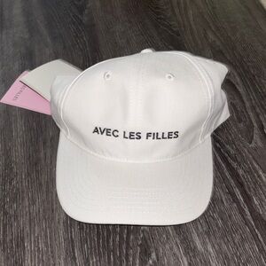 Avec Les Filles White Cap